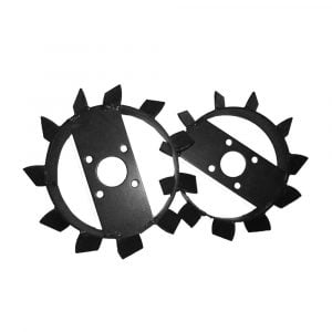 Ruedas metalicas.