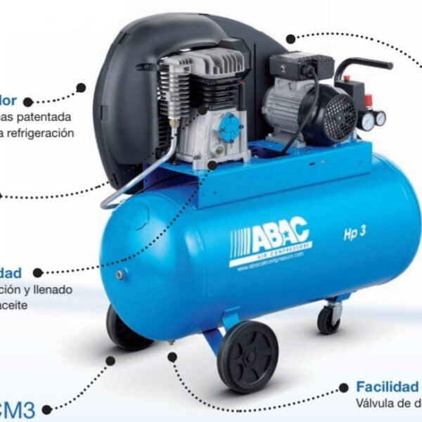 Compresor ABAC A29B 100 CM3.