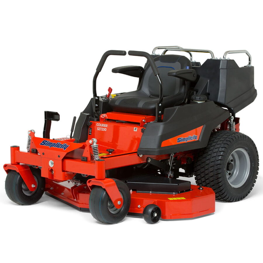 TRACTOR CORTACESPED GIRO 0 SIMPLICITY COURIER SZT350. - Imagen 3