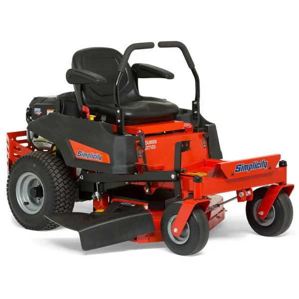 TRACTOR CORTACESPED GIRO 0 SIMPLICITY  COURIER SZT105. - Imagen 2