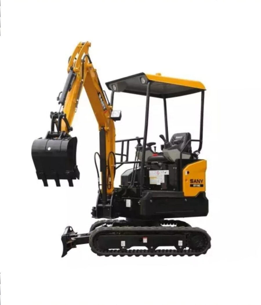 Mini excavadora profesional SANY SY16C. - Imagen 2