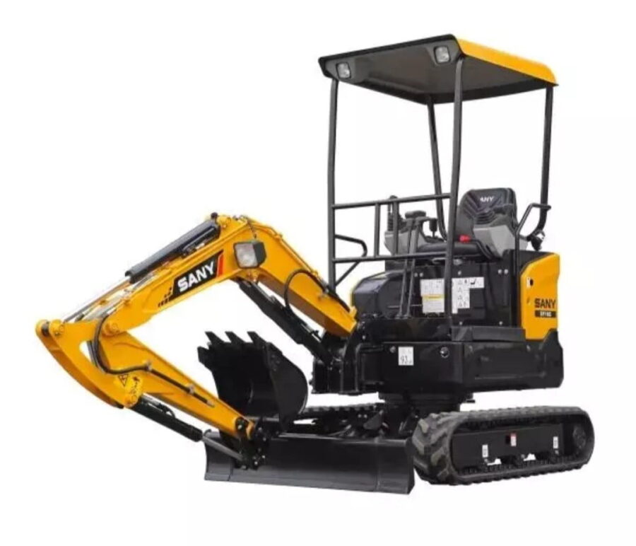 Mini excavadora profesional SANY SY16C. - Imagen 3