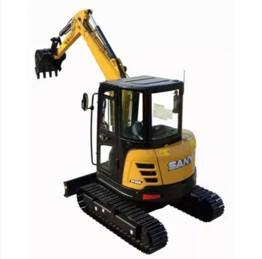 Mini excavadora profesional SANY SY35U. - Imagen 3