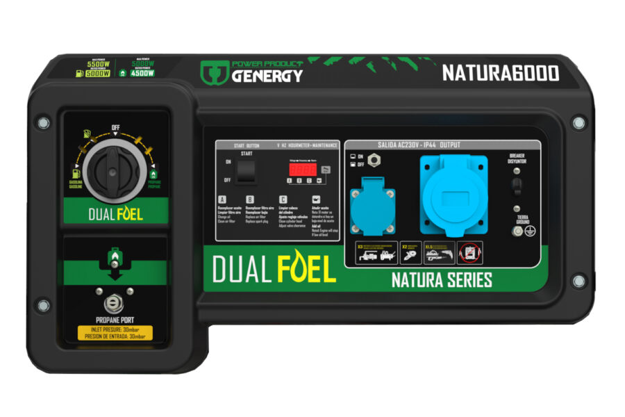 GENERADOR DUAL GENERGY NATURA 6000. - Imagen 6