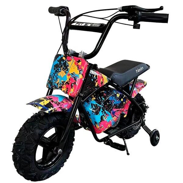 MINI MOTO ELÉCTRICA NEÓN 300W 36V.