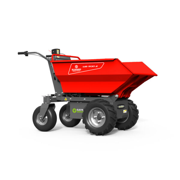 CARRETILLA DE RUEDAS A BATERIA BLUEBIRD WB 500 E.